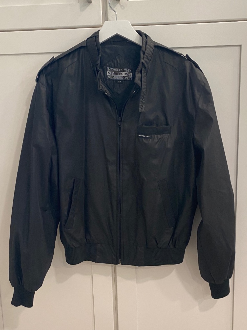 Members Only black jacket